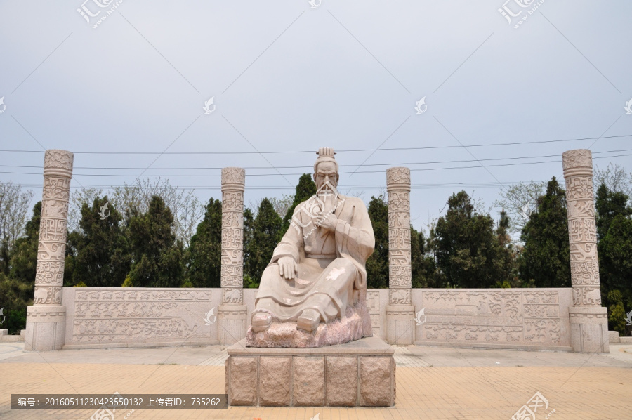 姜太公雕像