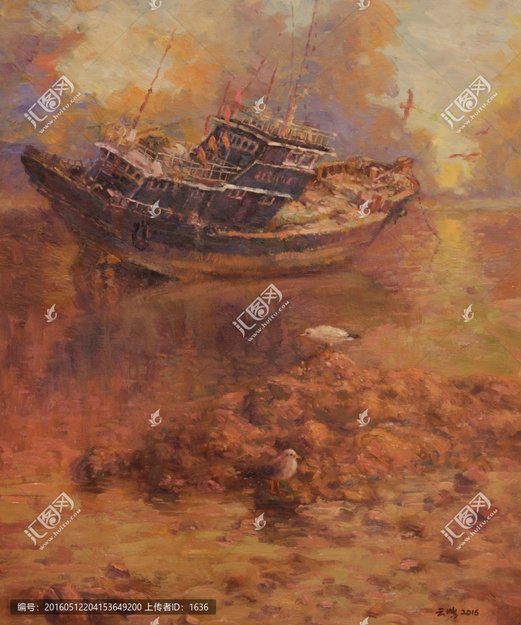 早晨的海灘