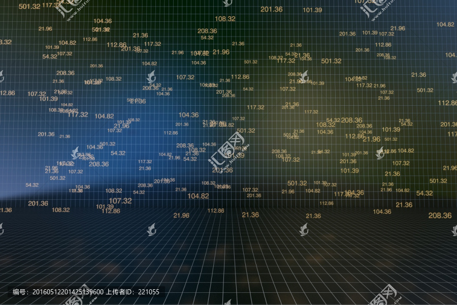 三維空間背景