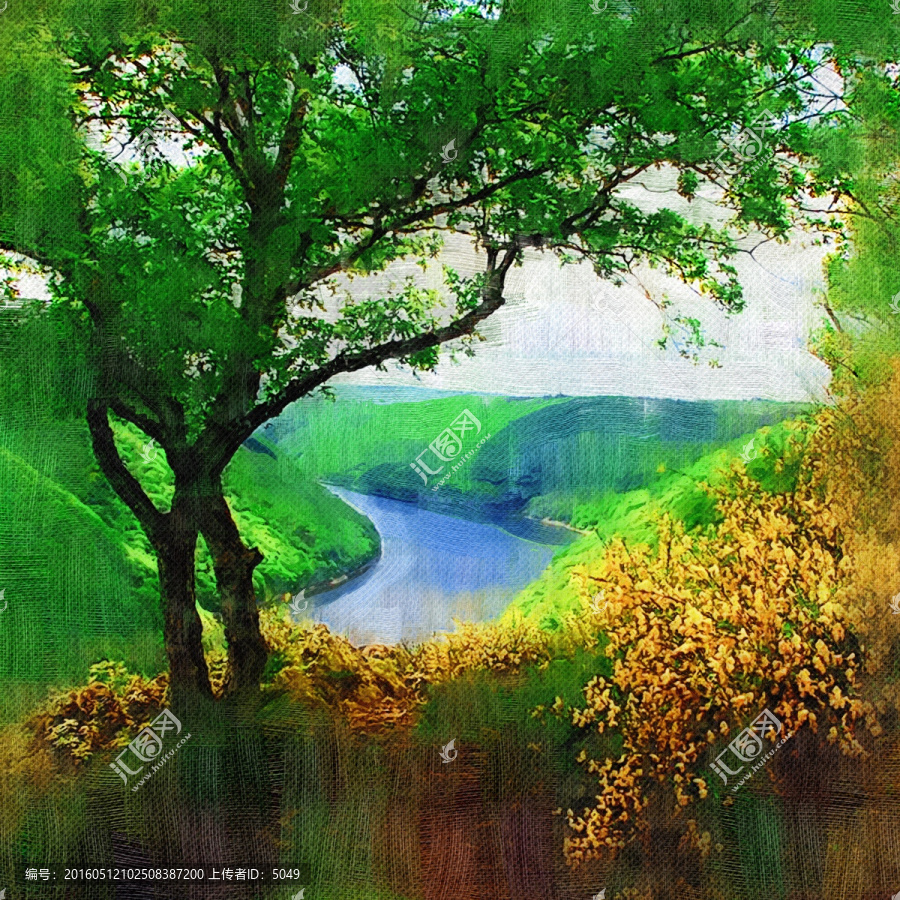 油畫,風(fēng)景