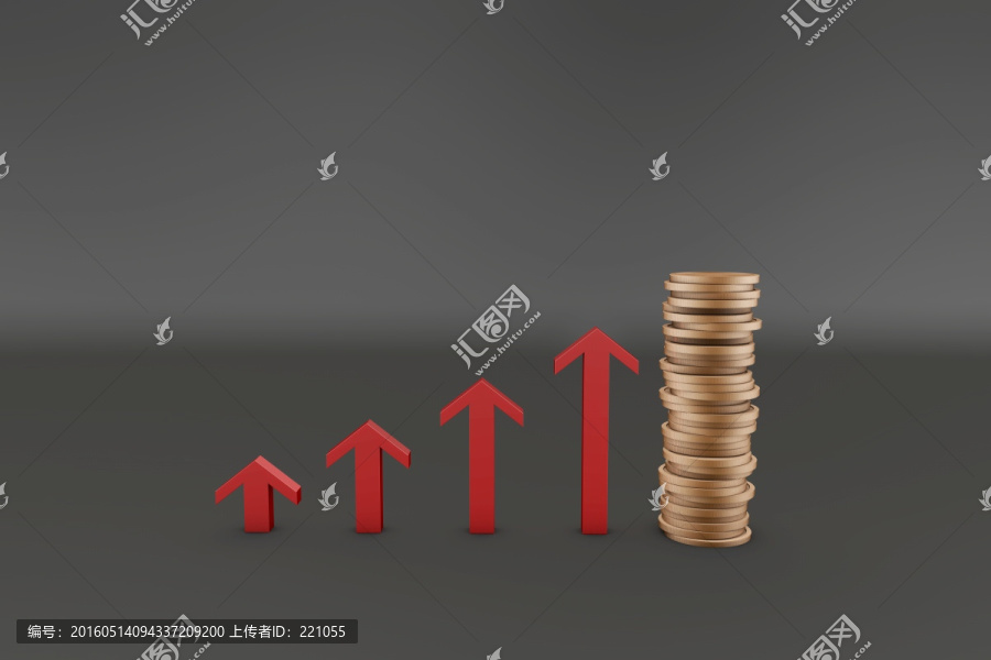 箭頭和金幣