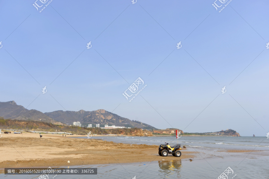 石老人海水浴场,沙滩摩托TIF