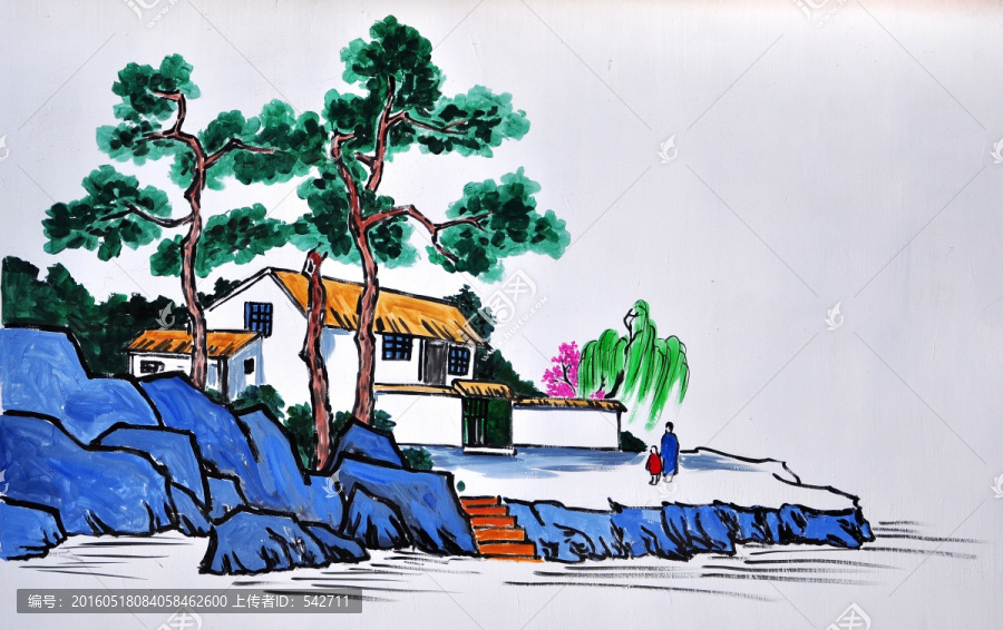 新農(nóng)村墻畫
