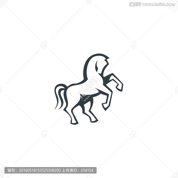 馬形狀,LOGO設(shè)計(jì)