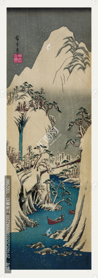 日本繪畫,雪景（未分層）