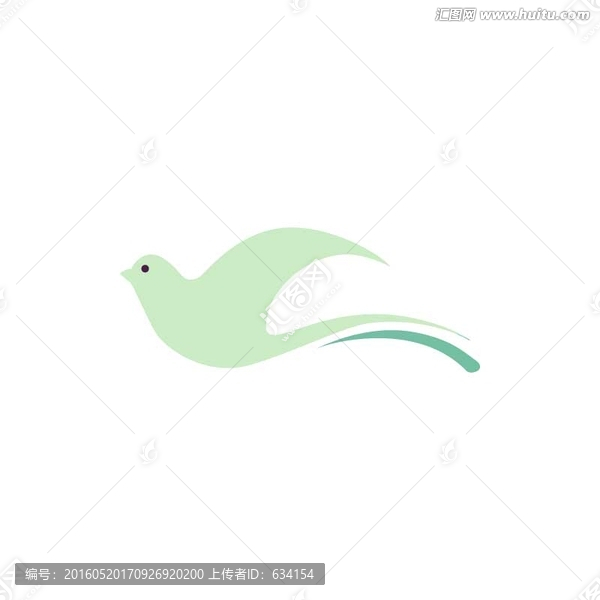 小鳥形狀LOGO