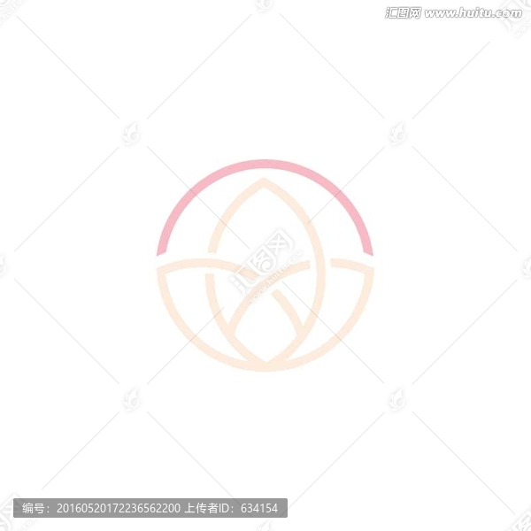 荷花,形狀LOGO