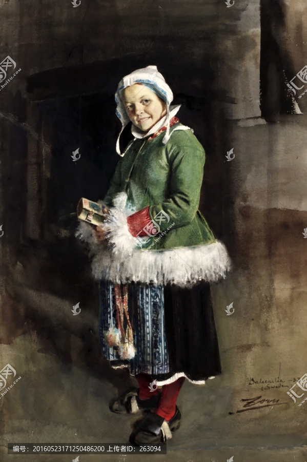 人物油畫,美女