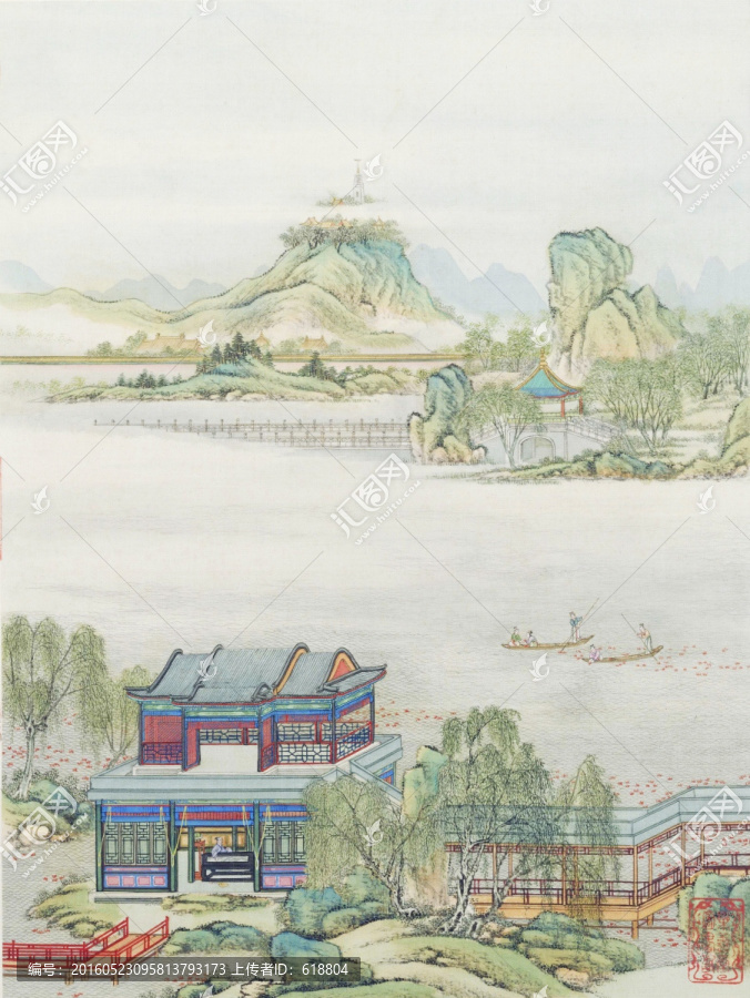 山水古畫,風(fēng)景國畫,畫廊品質(zhì)