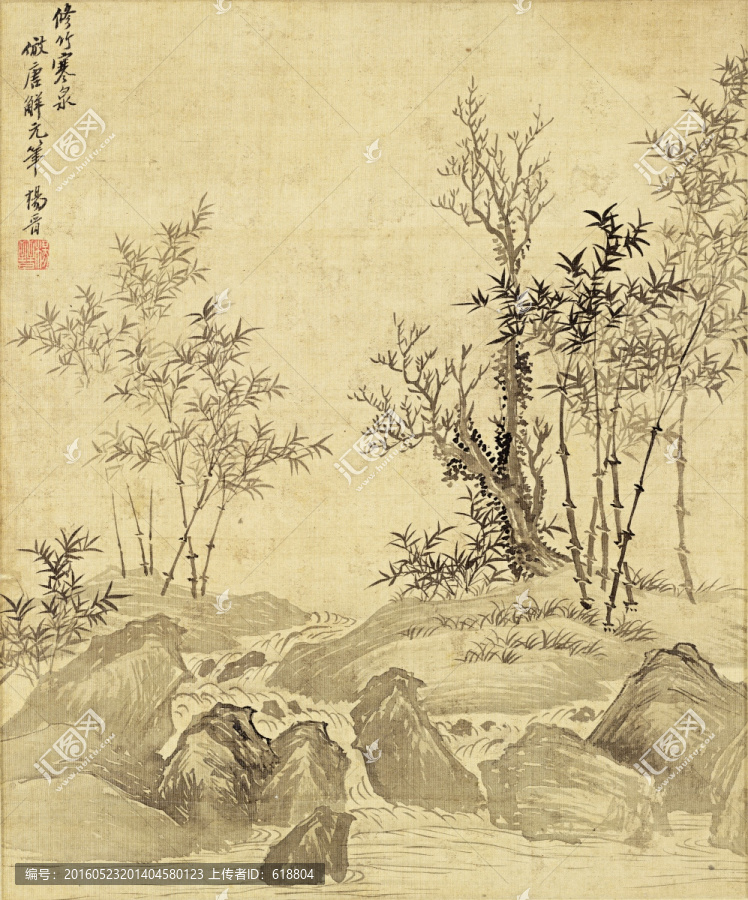 中式山水風景國畫,畫廊品質(zhì)