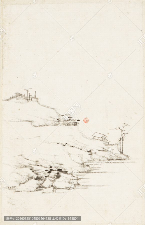 意境写意山水国画,画廊高清品质