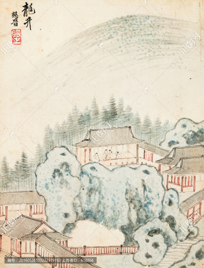 山水國(guó)畫,煙雨江南,高清品質(zhì)