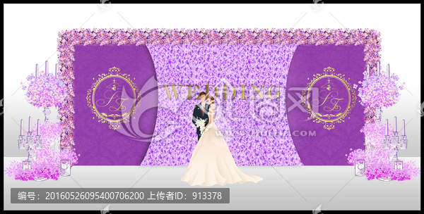 婚禮迎賓區(qū)效果圖