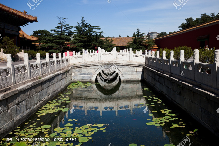 北京太庙戟门桥