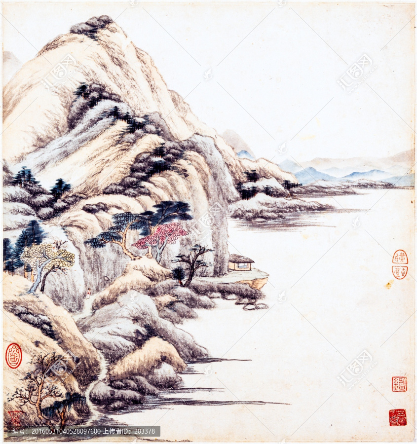 山水古画,高清品质