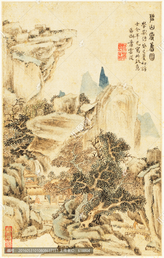 水墨山水意境國(guó)畫,畫廊品質(zhì)
