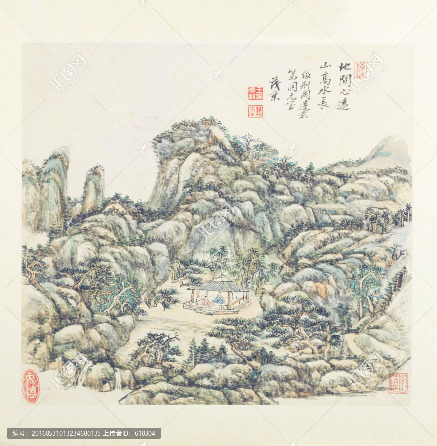 水墨风景国画