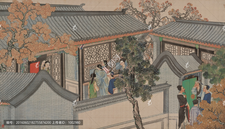 紅樓夢,人物畫（未分層）