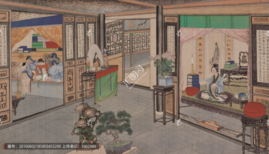 紅樓夢,人物畫（未分層）