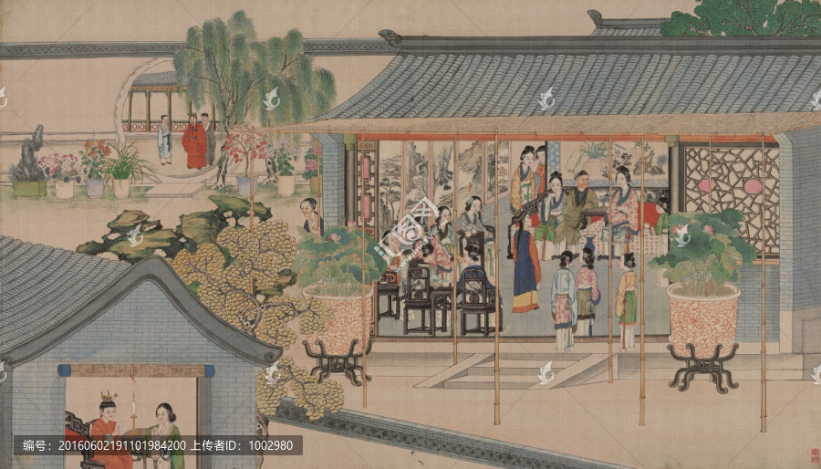 紅樓夢,人物畫（未分層）