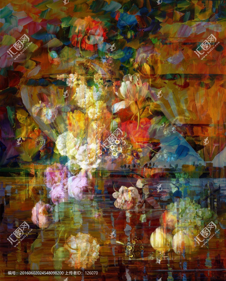 手繪,油畫