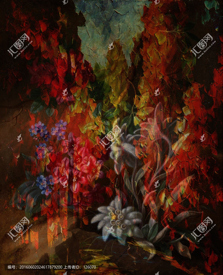 手繪,油畫