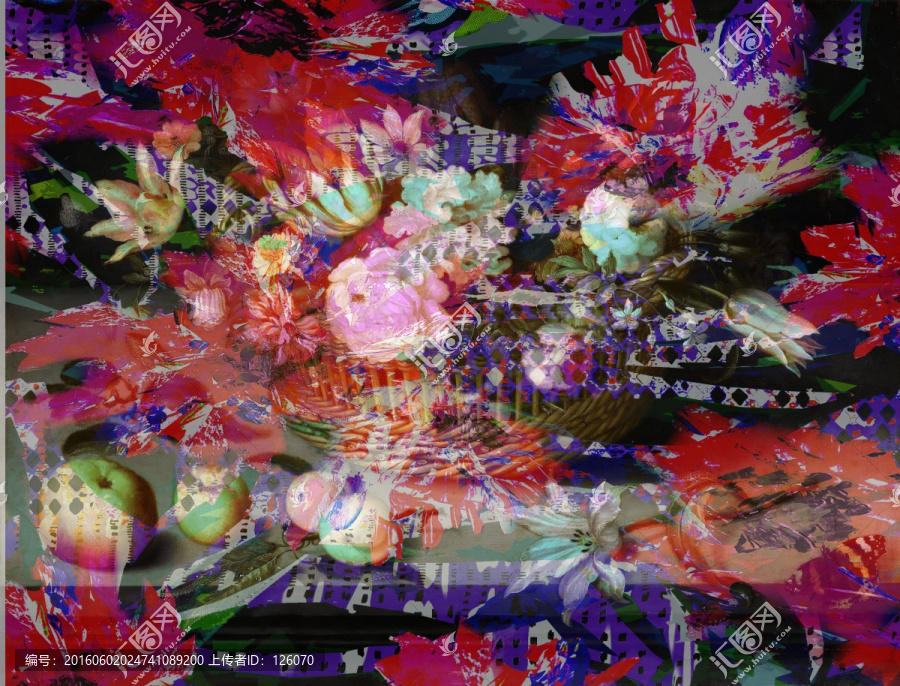 手繪,油畫