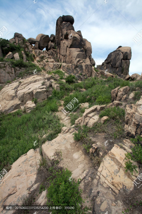 青岛浮山山顶风光