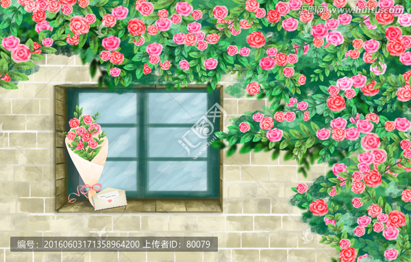 薔薇花墻