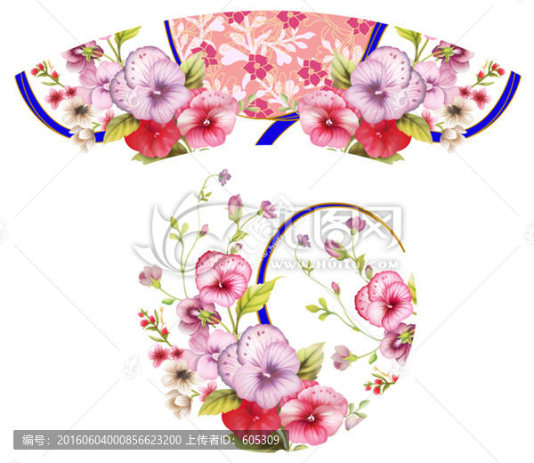 飄逸花朵