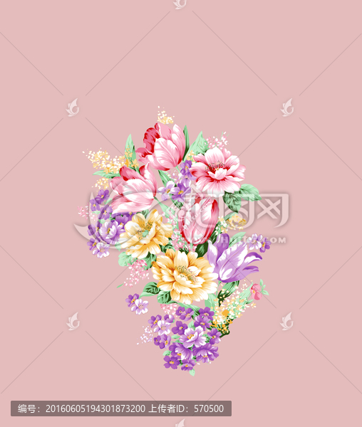 花卉,花團(tuán)錦簇