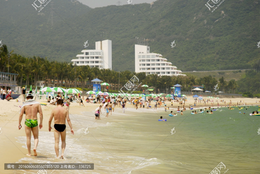 深圳小梅沙沙滩浴场,海景酒店