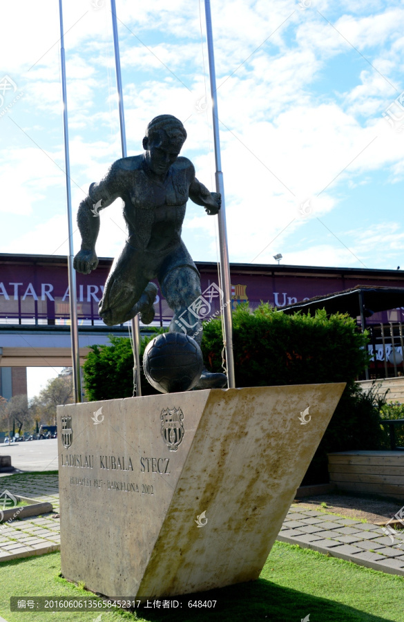 巴萨诺坎普球场库巴拉纪念碑