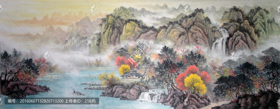 國(guó)畫(huà)山水
