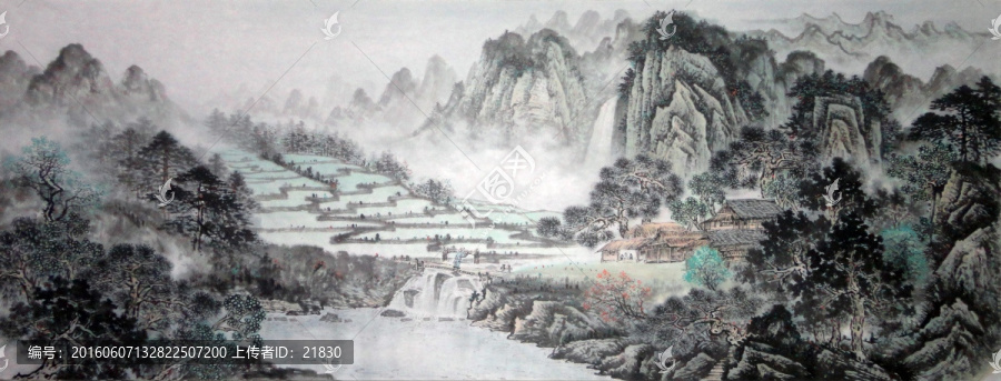 國畫山水
