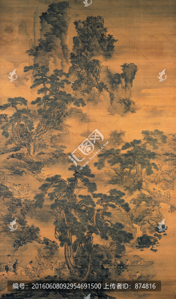 明,戴進,春酣圖