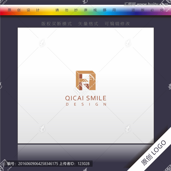 FJ字母logo