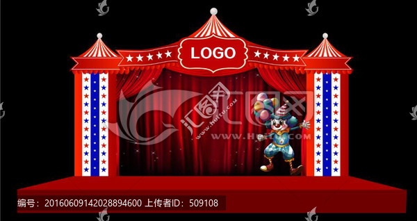 小丑,馬戲團(tuán),舞臺(tái),游樂(lè)園