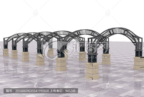 桁架鋼結(jié)構(gòu)廊架設(shè)計(jì)