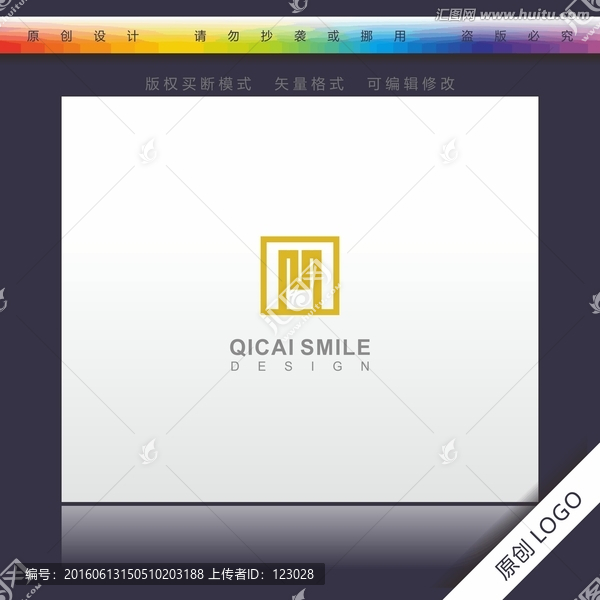 M字母logo