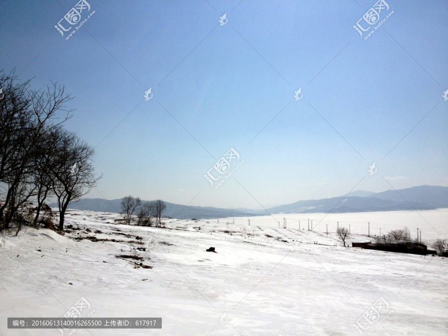 雪景,东北风光