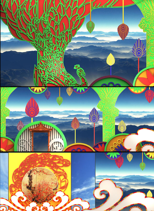 舞臺(tái)背景