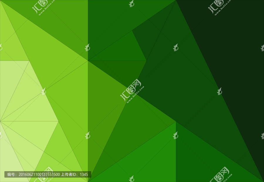绿色几何底纹