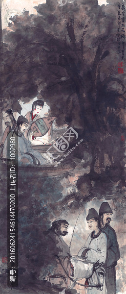 高清國畫,國畫人物（合層）