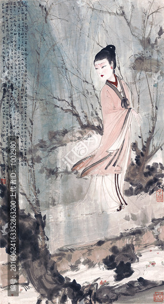 高清國畫,國畫人物（合層）