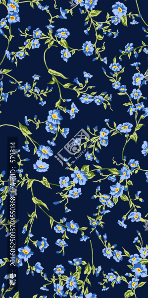 無縫花朵（分層）