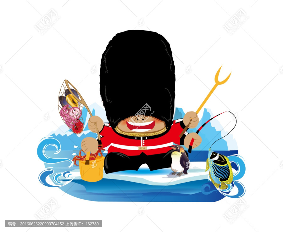 深海捕撈大圖