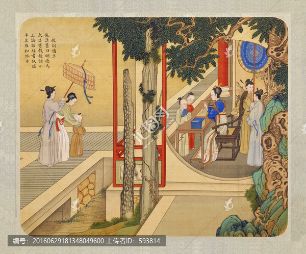 傳世名畫,國(guó)畫人物（合層）