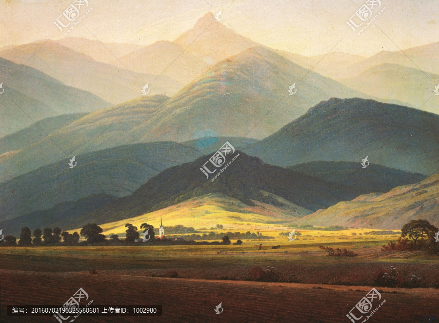 世界名畫,風景油畫（未分層）