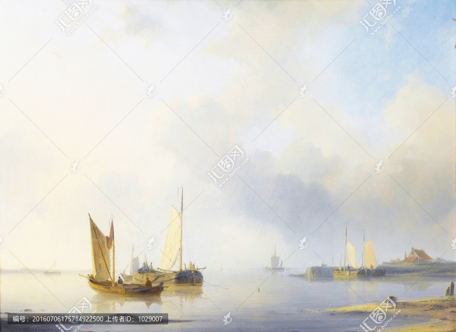 威尼斯風(fēng)景油畫